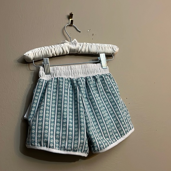 Edgehill Collection x Sun House Children's Talmadge Stripe Swim Trunks - Picture 3 of 9